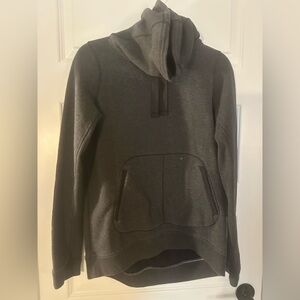Lululemon funnel neck sweatshirt- charcoal grey